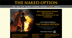 Desktop Screenshot of nakedoptionmovie.com